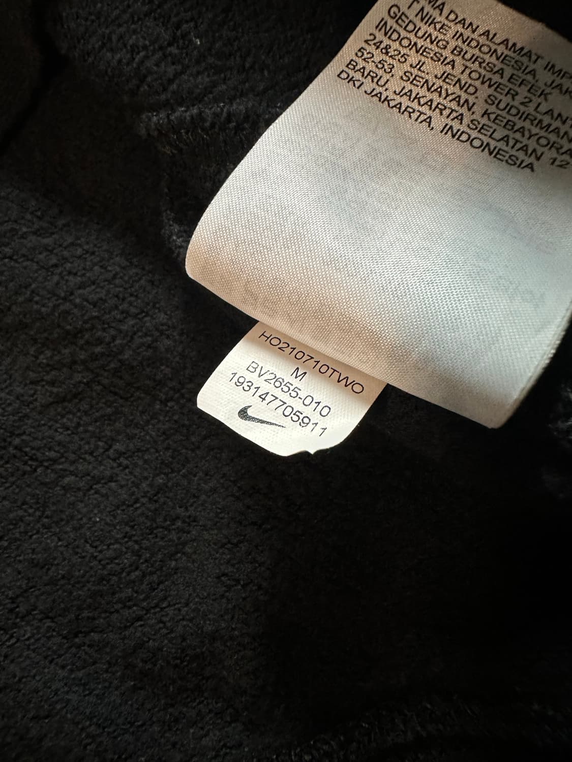 나이키 NIKE NSW 클럽 BB 후드티 블랙 M 상품이미지6