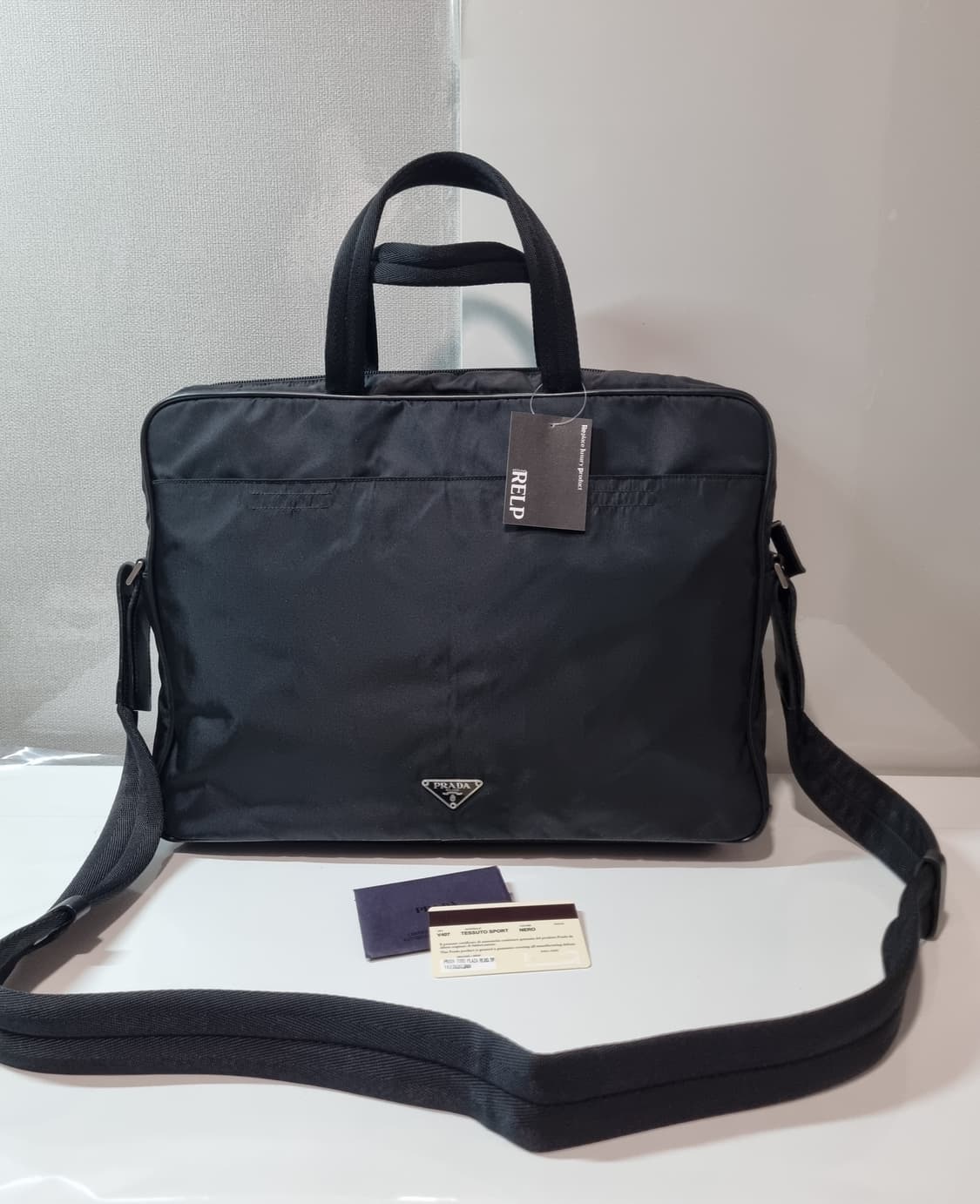 정품 프라다 브리프케이스 서류가방 상품이미지1