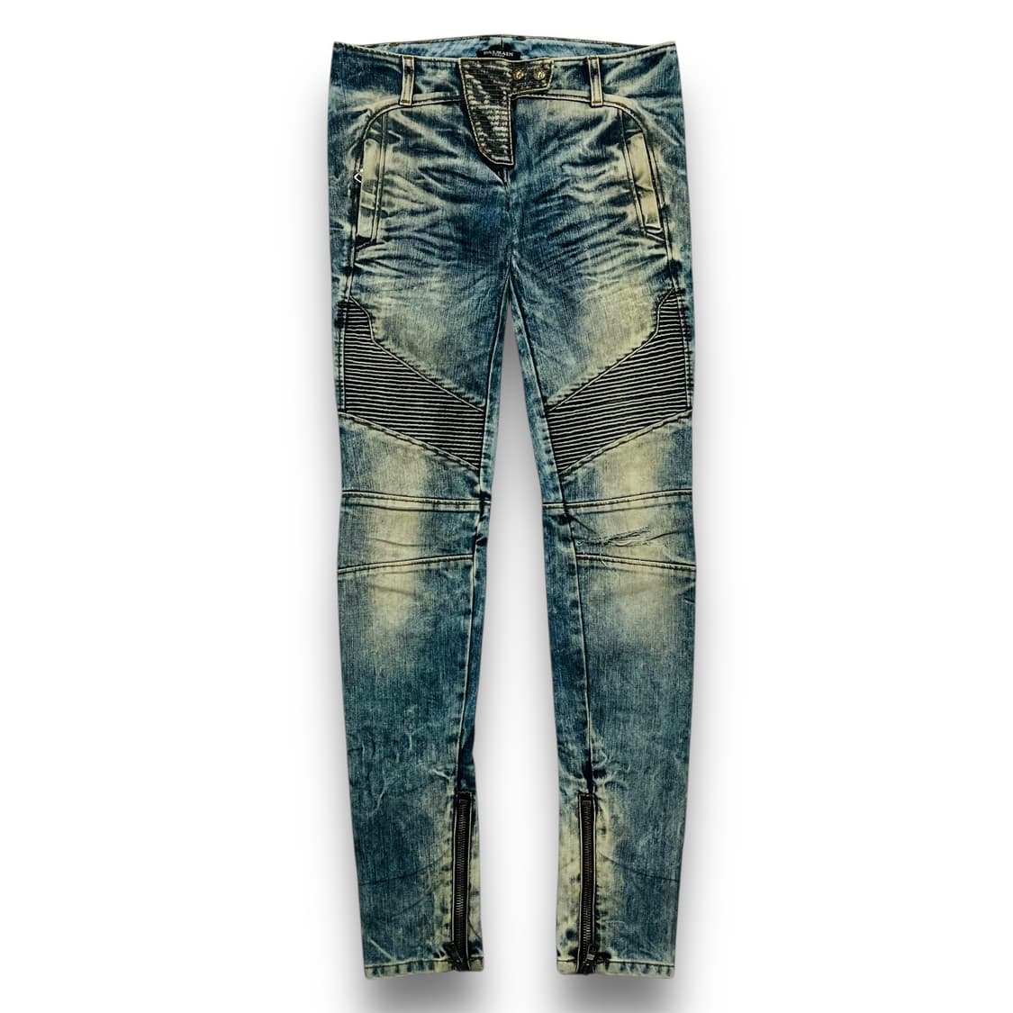 발망 2012s 음각 버튼 녹워싱 히든 멀티지퍼 모토 바이커진 상품이미지2