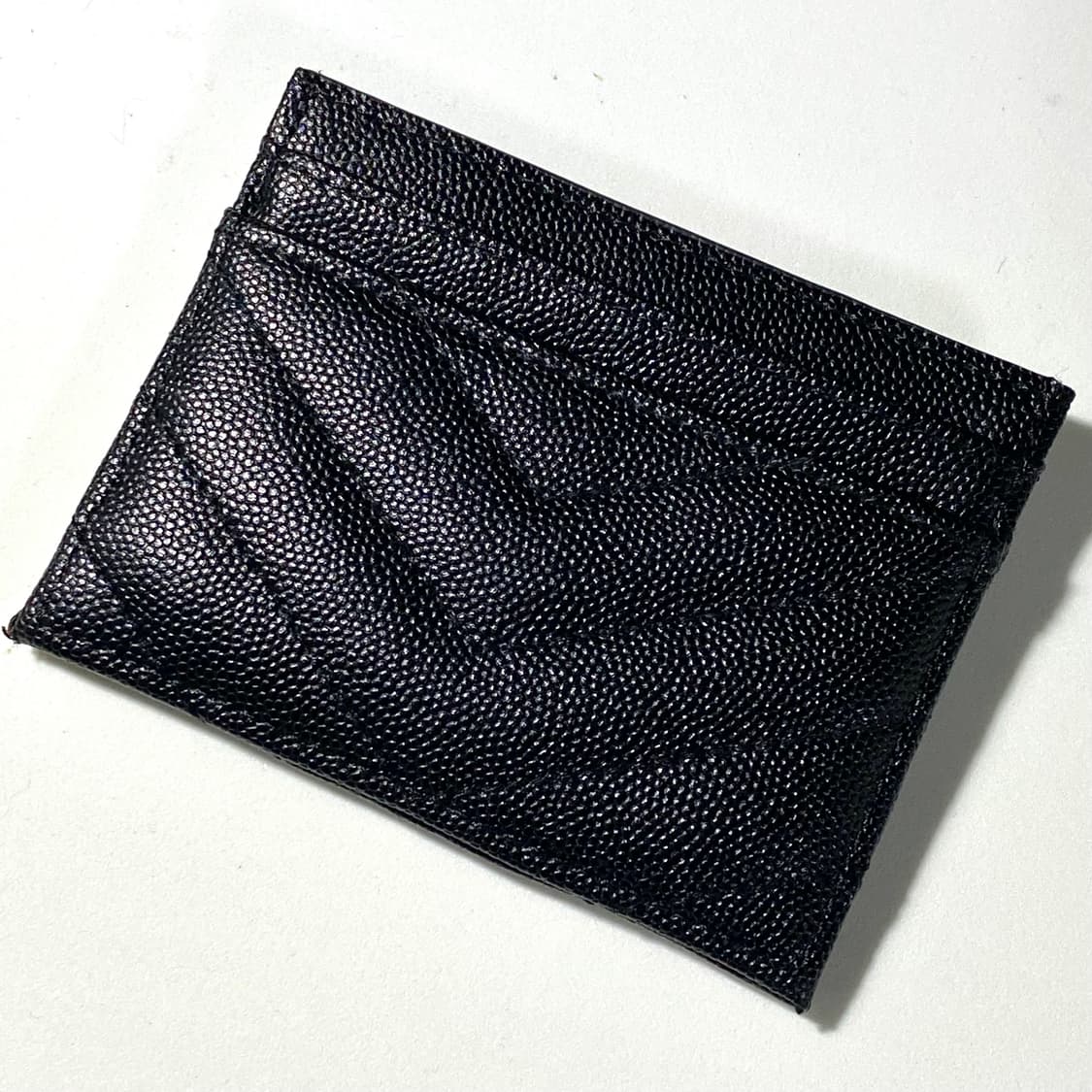 [정품]SAINT LAURENT 생로랑 마틀라세 모노그램 금장 카드지갑 상품이미지3