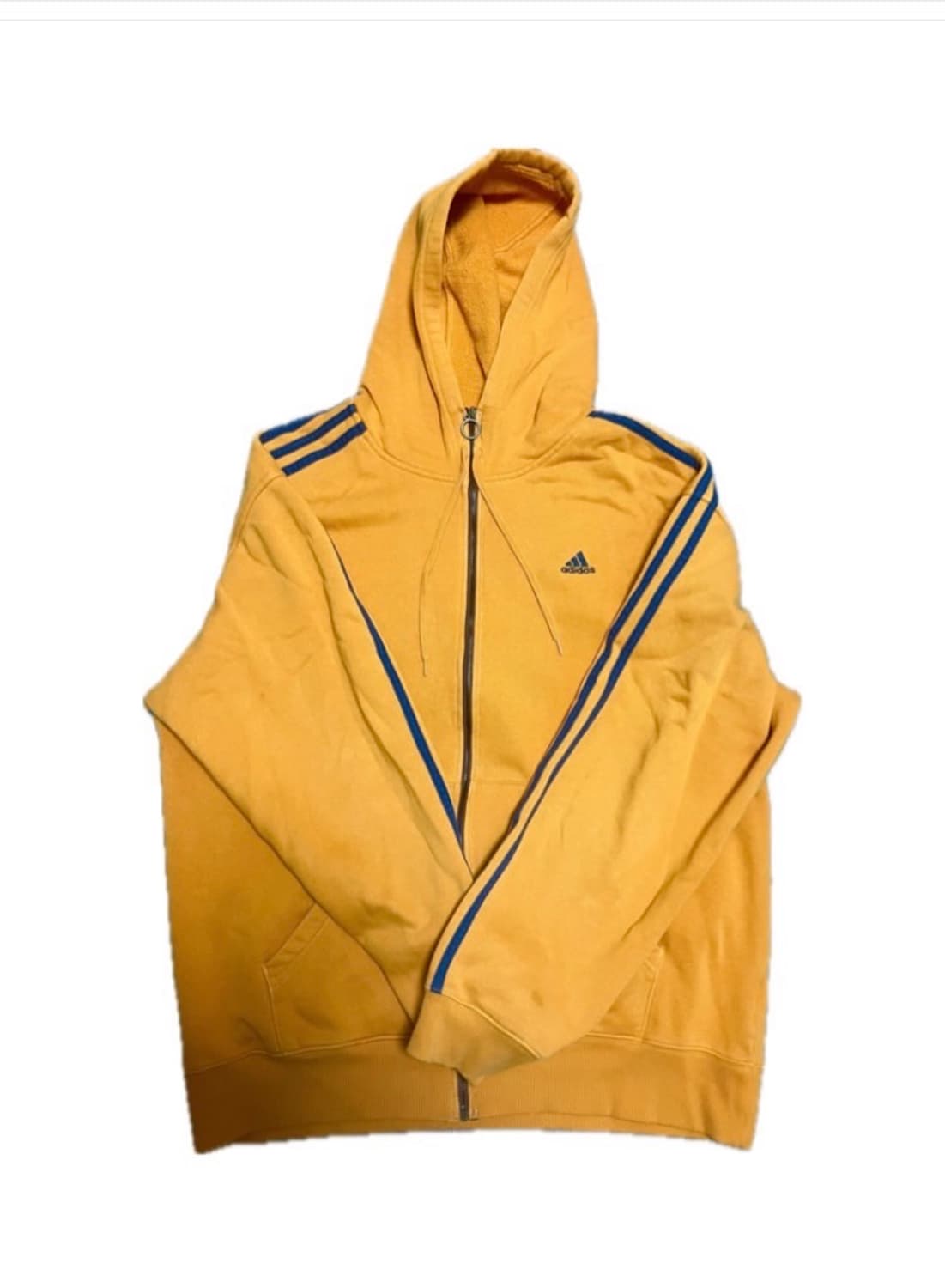 아디다스 올드스쿨 머스타드 후드 집업 상품이미지1
