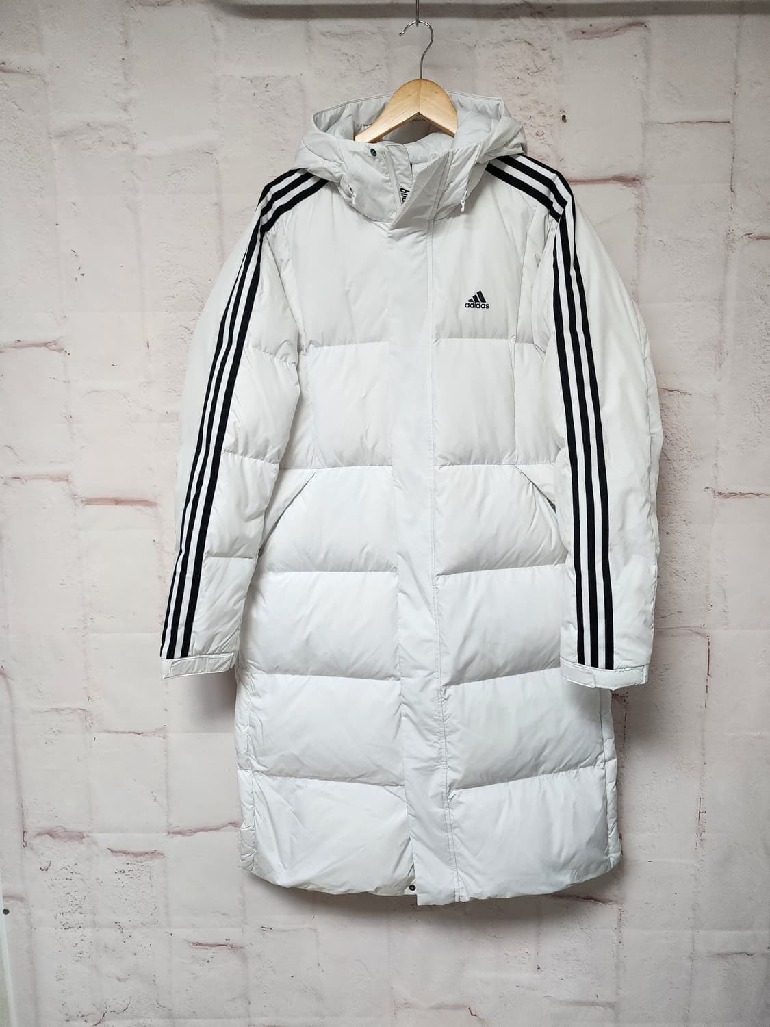 아디다스 3선 롱패딩 상품이미지1