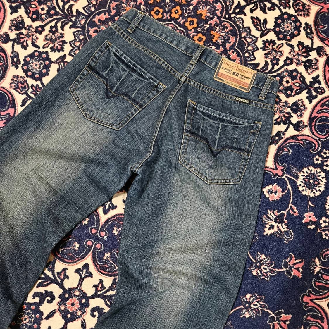 디젤(Diesel) 빈티지 포켓 워시드 데님 팬츠 30 상품이미지3