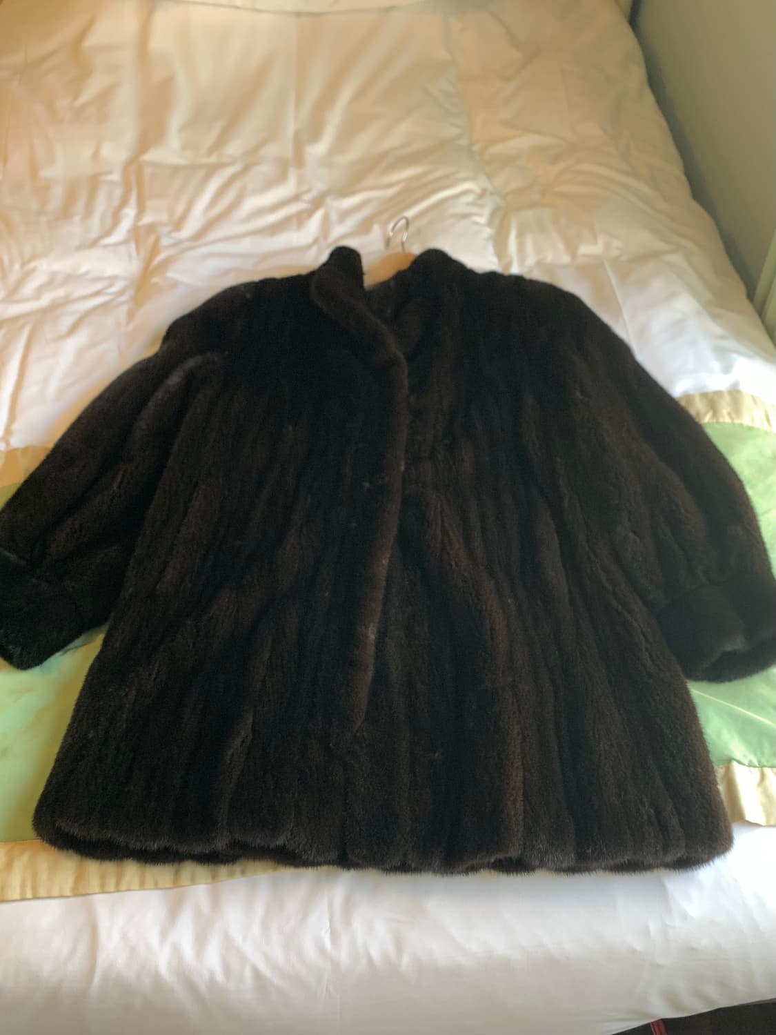 Dark brown mink coat 상품이미지6