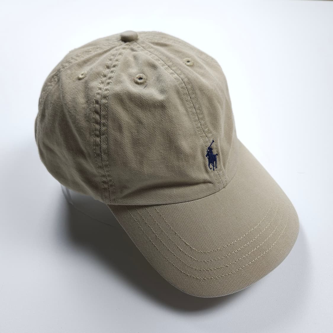 폴로 랄프로렌 신형 베이지 미니멀 볼캡 (OS)  상품이미지2