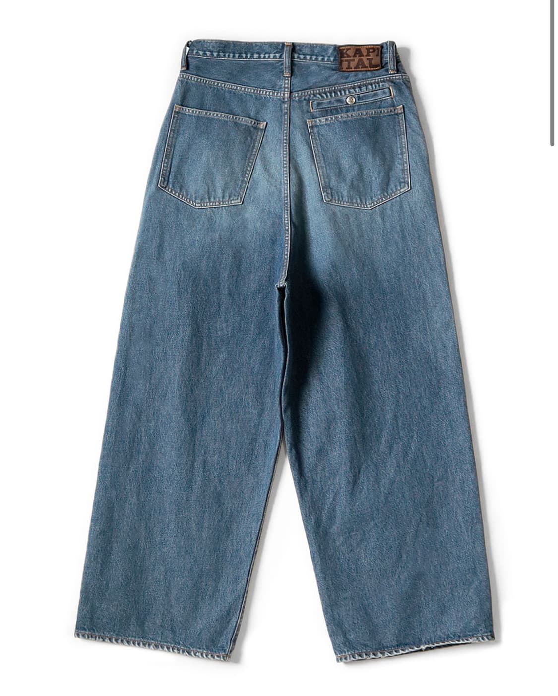 캐피탈 14OZ DENIM PORT BAGGY PANT 상품이미지5