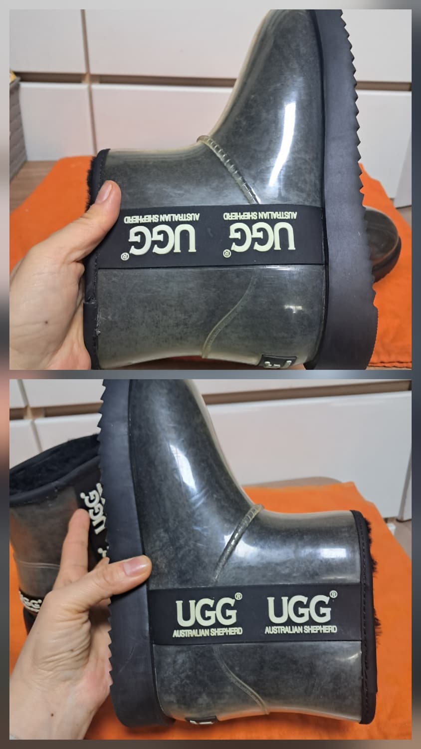 UGG 어그 클리어 부츠 블랙 US7 (230~발볼 좁은240) 상품이미지10
