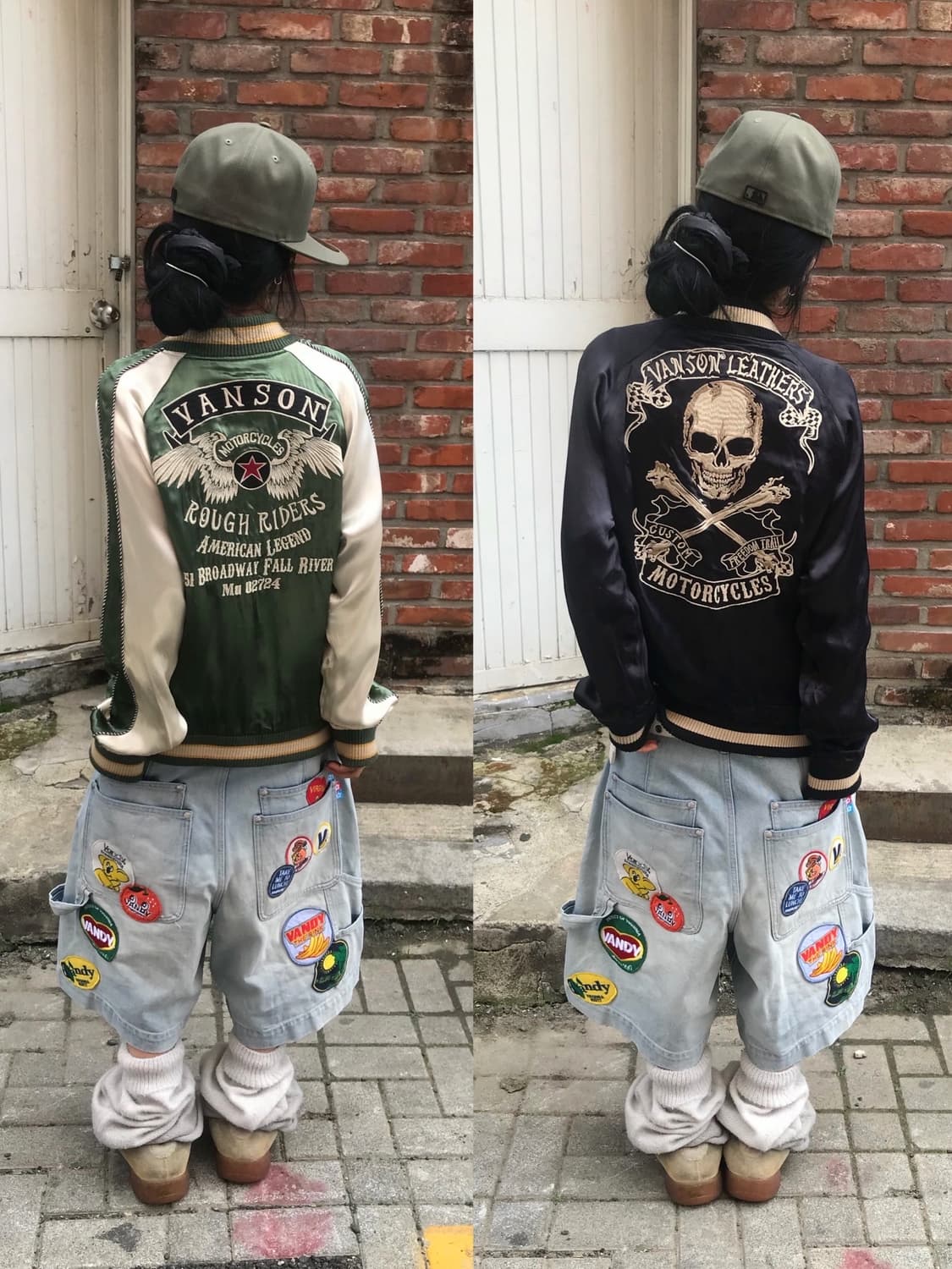 밴슨 리버시블 스카쟌 자켓 ( 극 극 레어 ) 상품이미지1