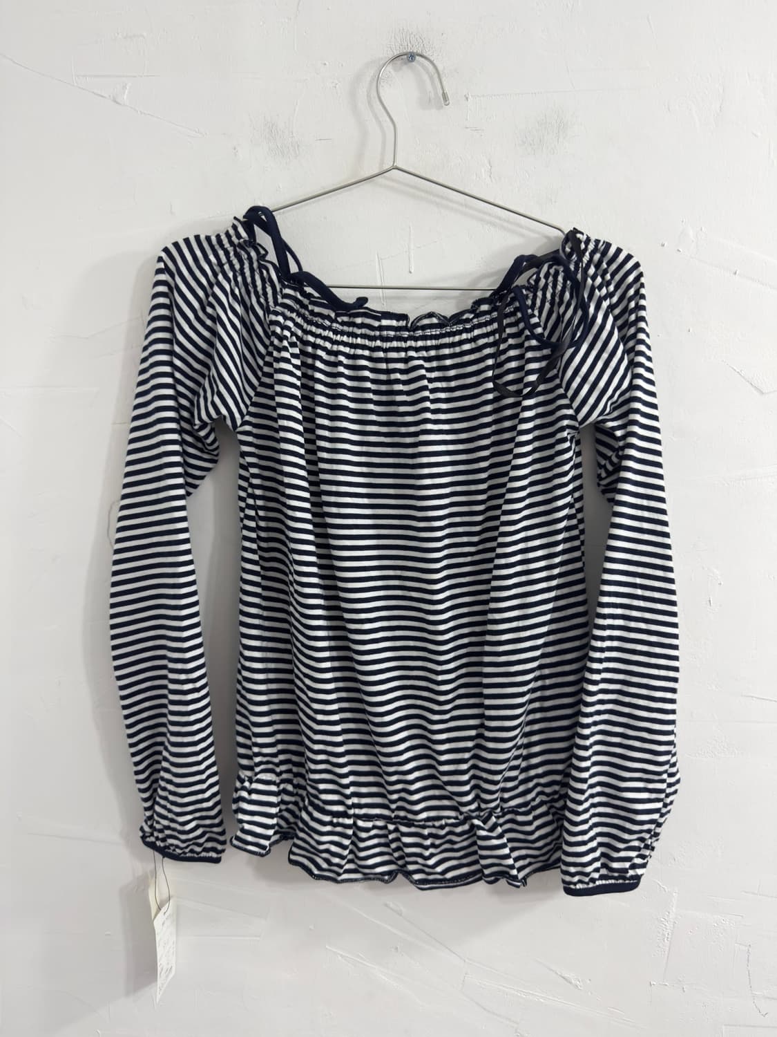 stripe frill top 상품이미지3