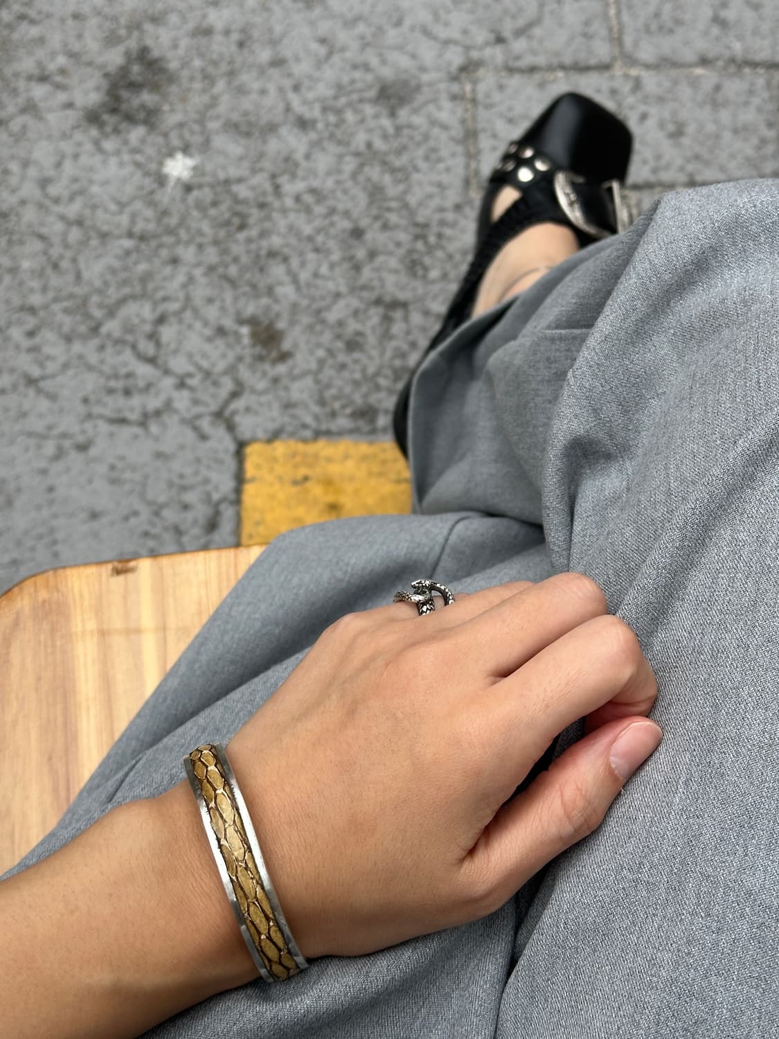 Vintage Phaeton 925silver bangle 상품이미지7