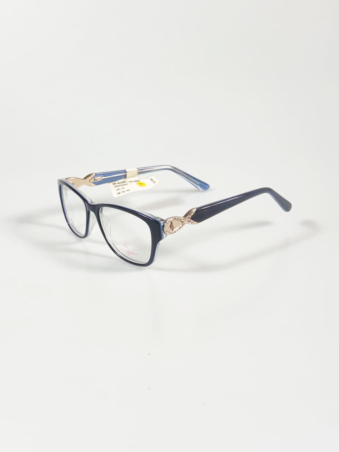 BABY PHAT 블루 뿔테 스퀘어 프레임 빈티지 안경 상품이미지3