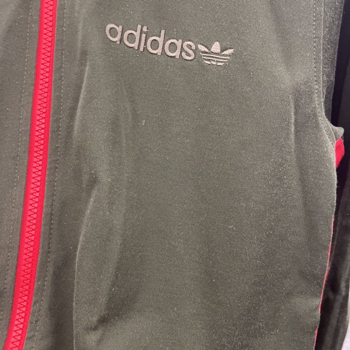 아디다스 레트로 빈티지 말차카키 집업 95 C09333 상품이미지7