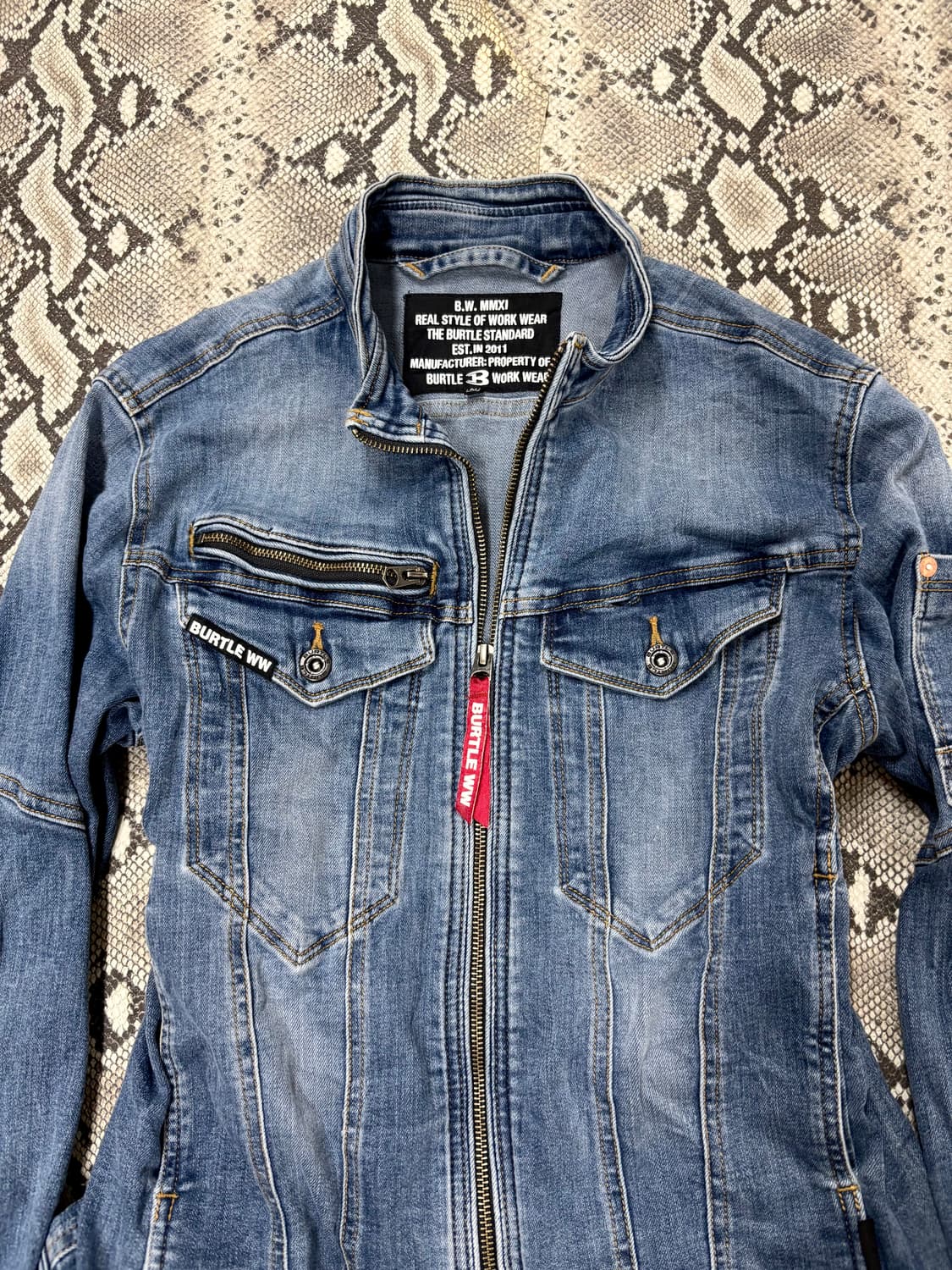 “Vintage”Y2K Mood Denim Jacket 상품이미지5