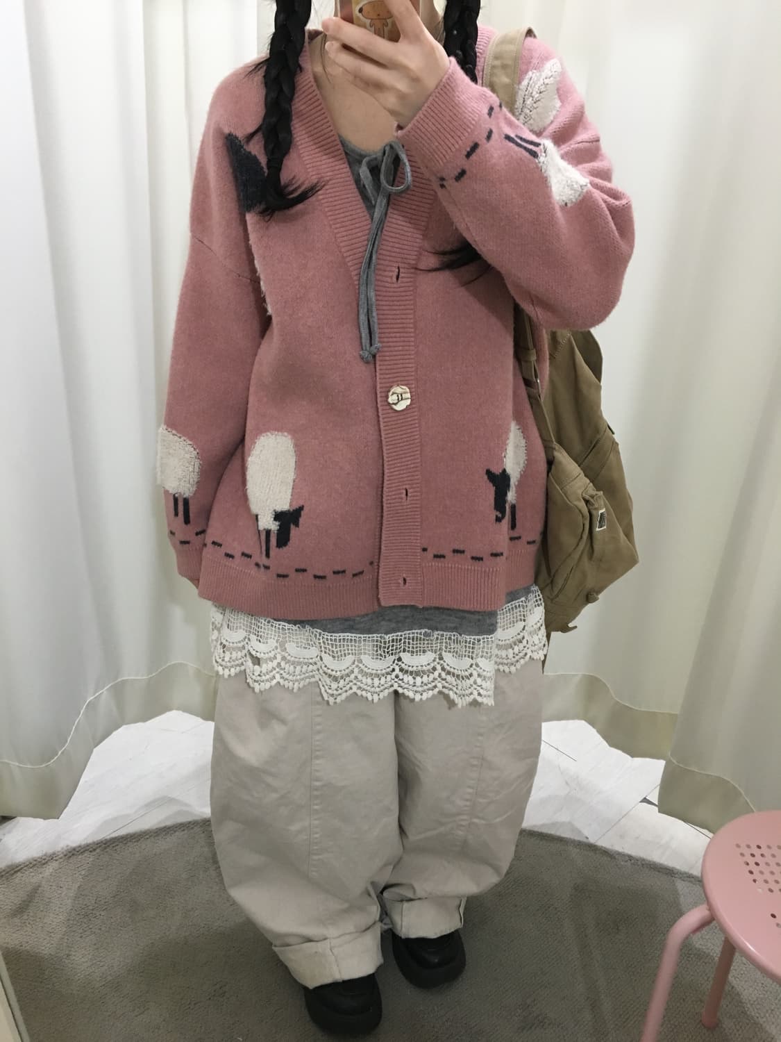 Dreamy Sheep Cardigan 상품이미지4