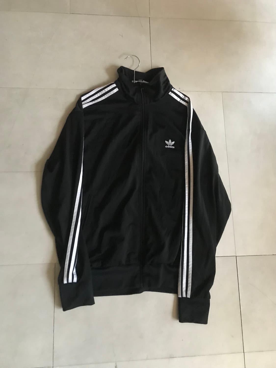 아디다스 블랙 오버핏 트랙탑 상품이미지7