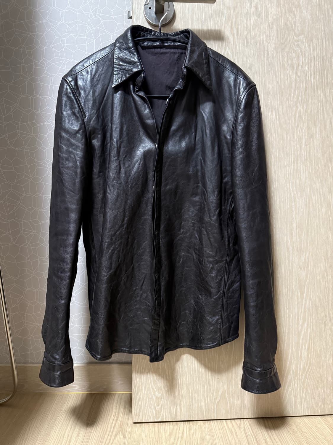 Carpe Diem leather jacket 상품이미지1