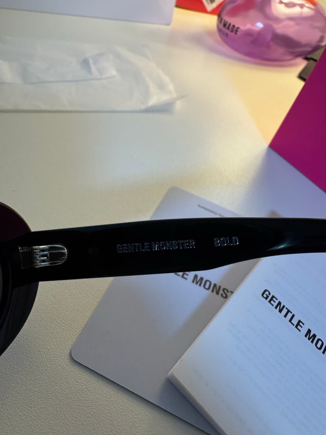 [OS] 젠틀몬스터 이브 EVE 선글라스 블랙 상품이미지4