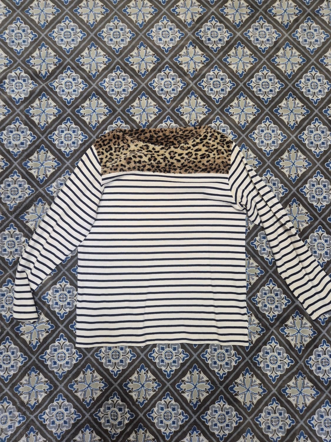 올드파크 인조 퍼 슬리브 상품이미지1