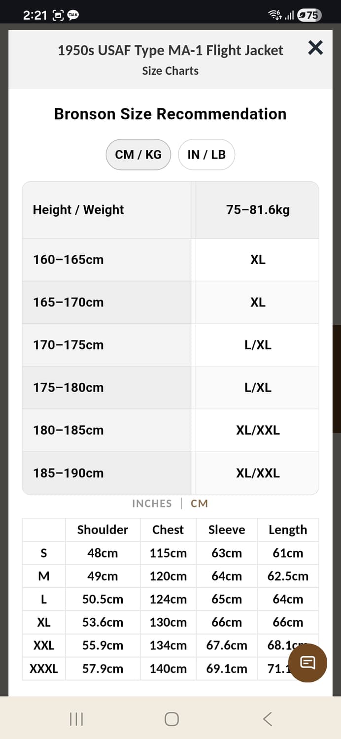 브론슨 MA-1 중국판 XXL 퀄리티 이슈 없는 버전 상품이미지8