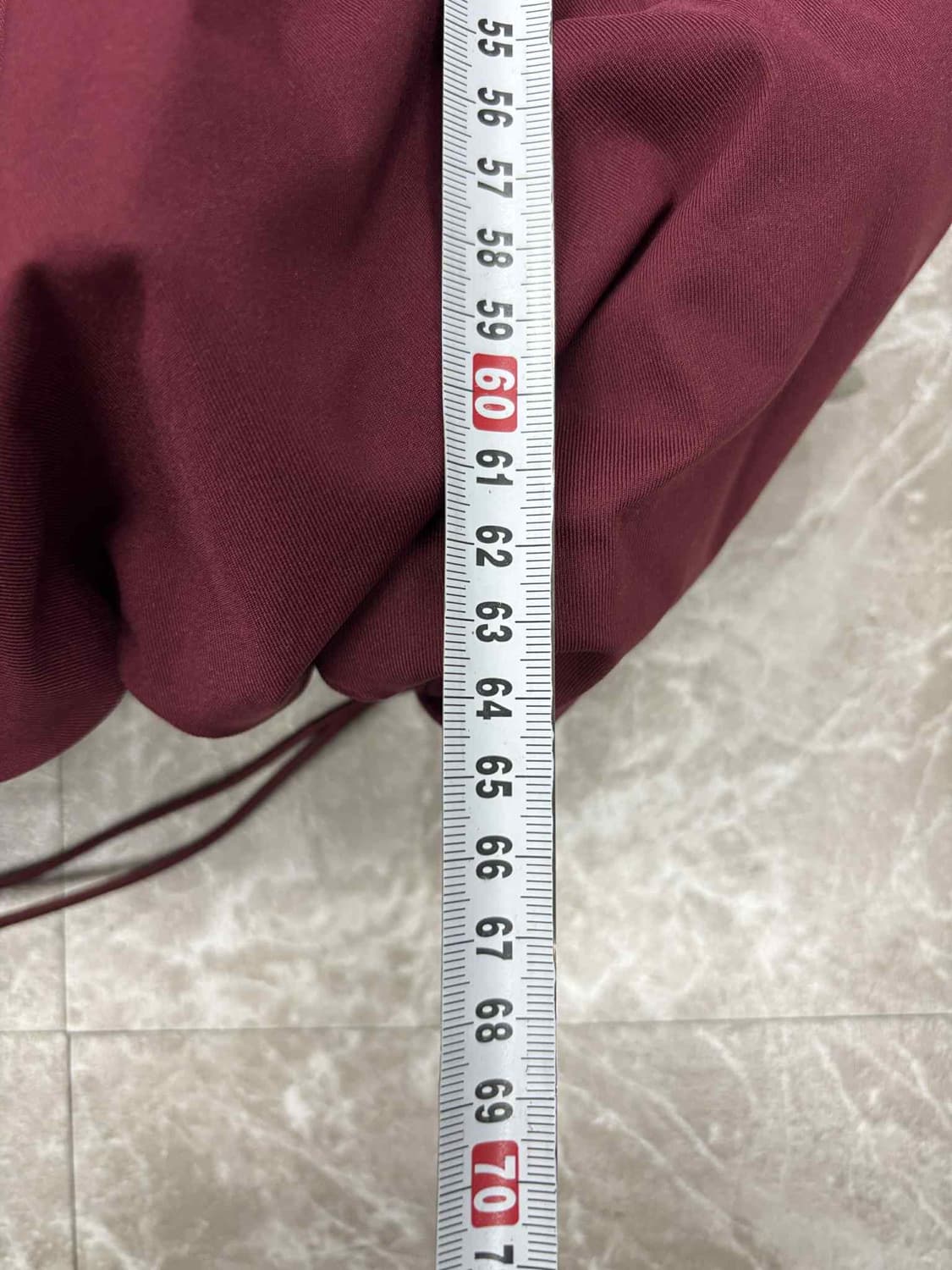 노스페이스 hyvent 버건디 평창올림픽 다운 고프코어 패딩 점퍼 자켓( 상품이미지5