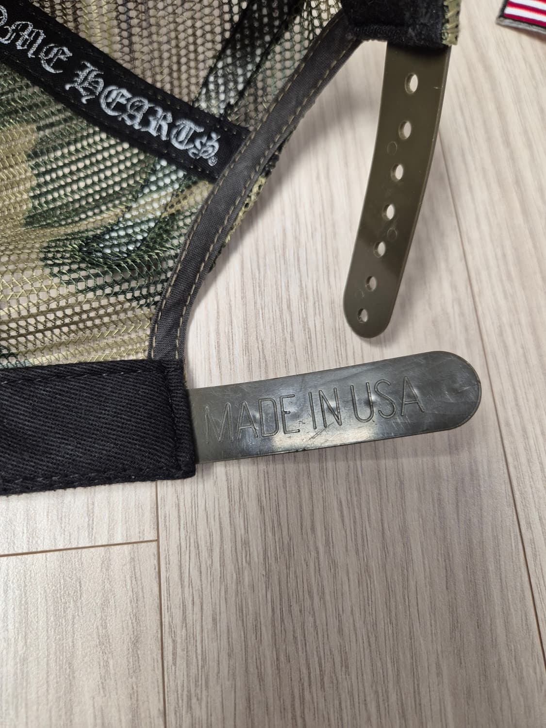 크롬하츠 히어로즈 카모 메쉬캡 (스크롤버전) 상품이미지10