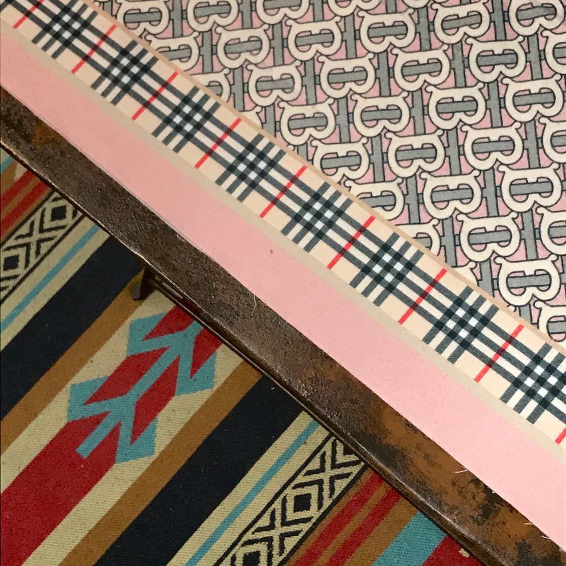 버버리 캐시미어 실크 혼방 빅 머플러 남녀공용  상품이미지8