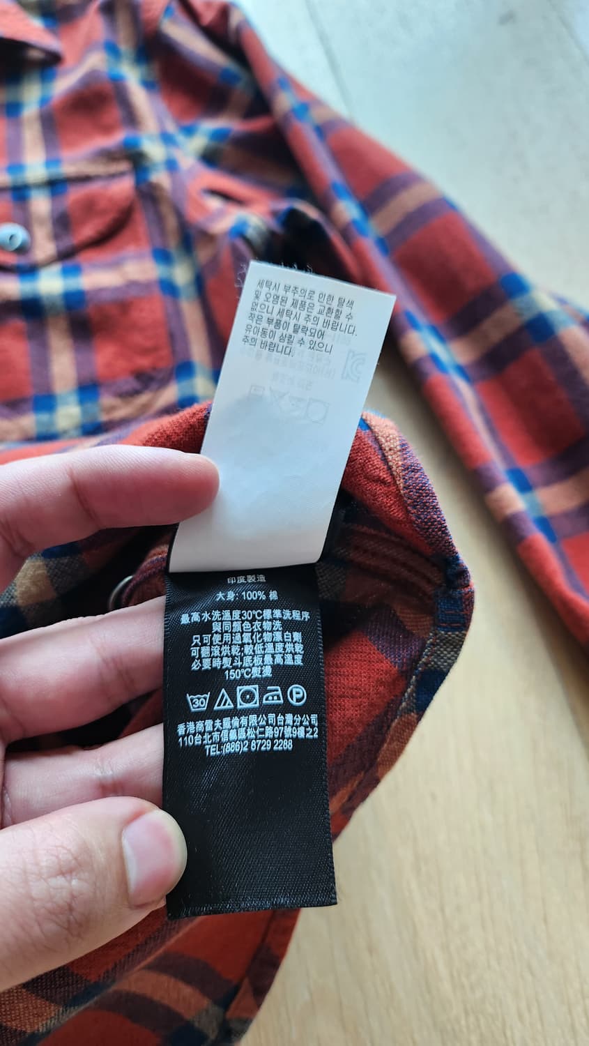 rrl 더블알엘 체크 셔츠 s 상품이미지7