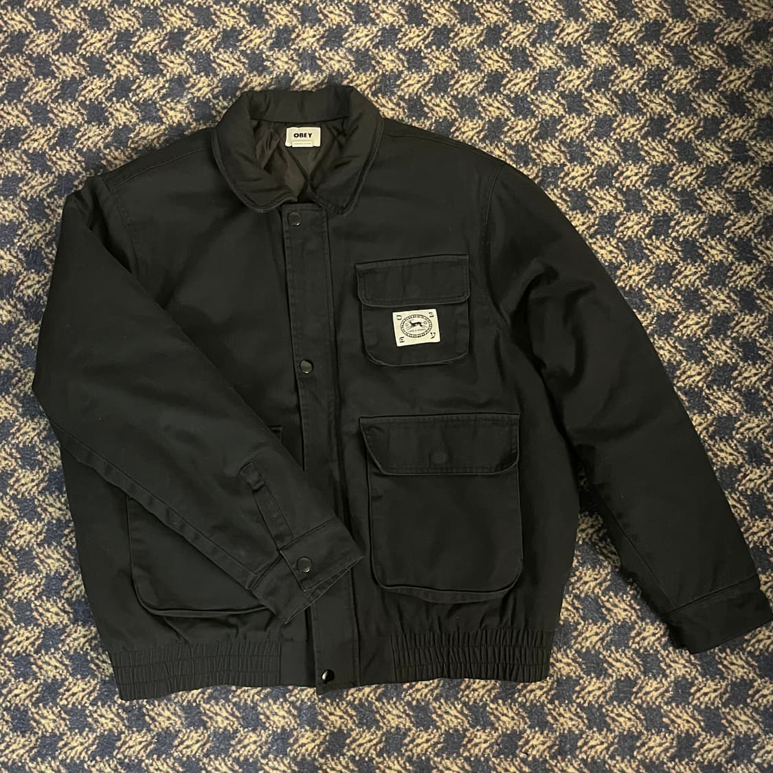 오베이 워크웨어 패딩자켓 상품이미지1