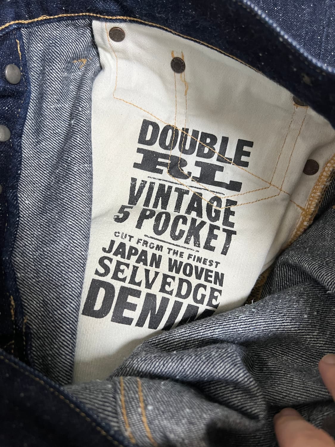 RRL 더블알엘 빈티지파이브포켓 리미티드 에디션 데님팬츠 30x30 상품이미지5