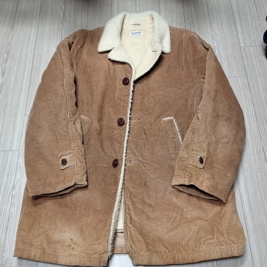 핑거헛 메이드인usa 70s 코듀로이 양털 안감 자켓(100) 상품이미지1