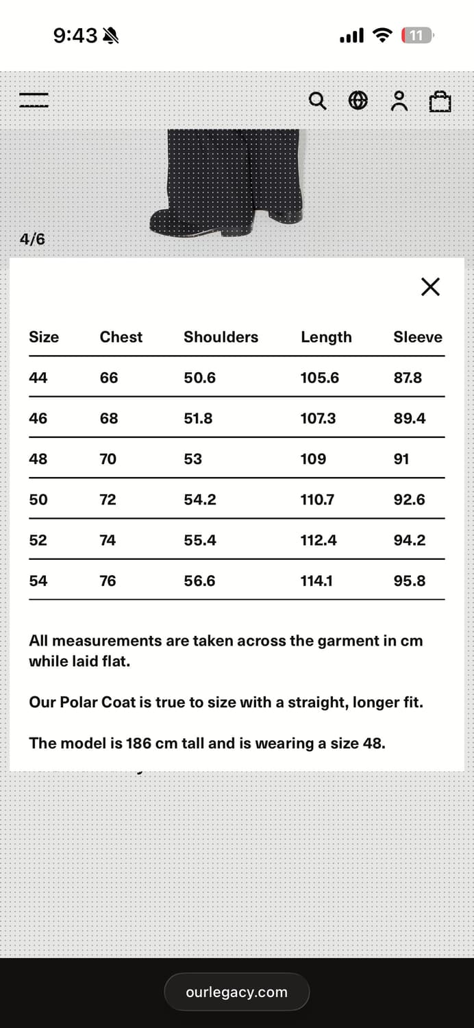 아워레가시 폴라코트 50 블랙 상품이미지4