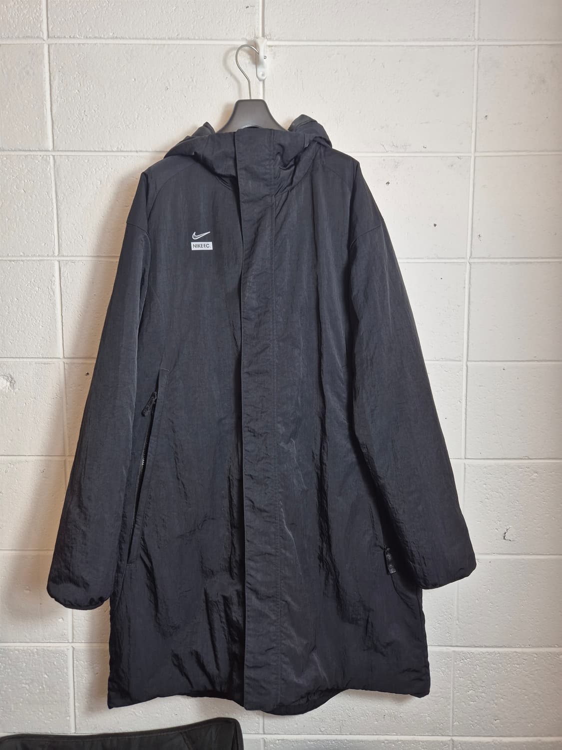 *XL )나이키 NIKE FC 블랙 롱패딩 상품이미지1
