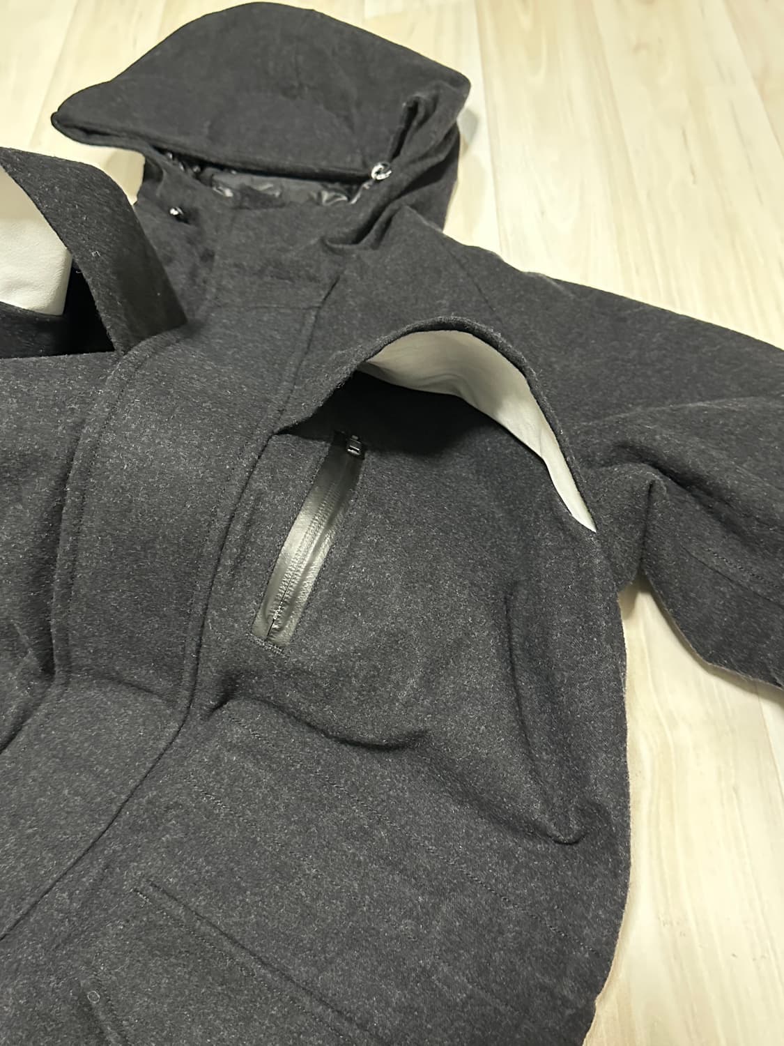 새상품)Y3 Y-3 고어텍스 패딩자켓 100/블랙 요지야마모토 상품이미지7