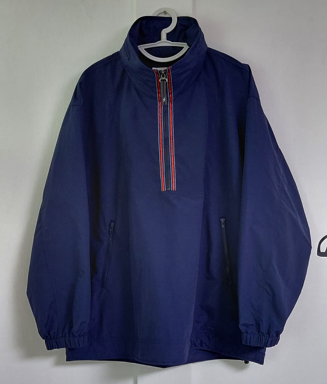 [XL] Lightning Bolt 빈티지 아노락 하프집업 (네이비) 상품이미지3