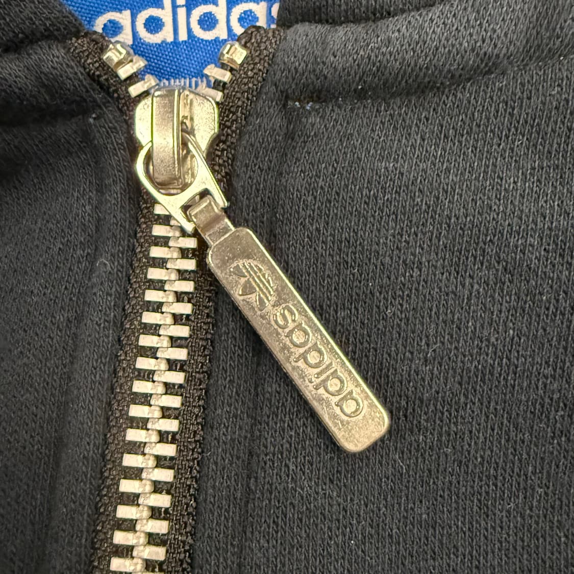 아디다스 올블랙 후드집업 95 상품이미지8