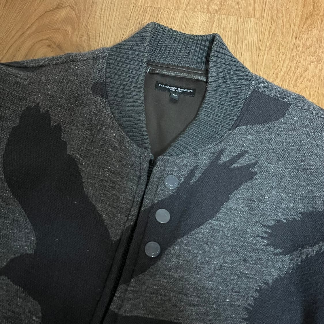 엔지니어드가먼츠 울리치 울 애니멀패턴 에비에이터 자켓 / ma-1 마원 상품이미지2