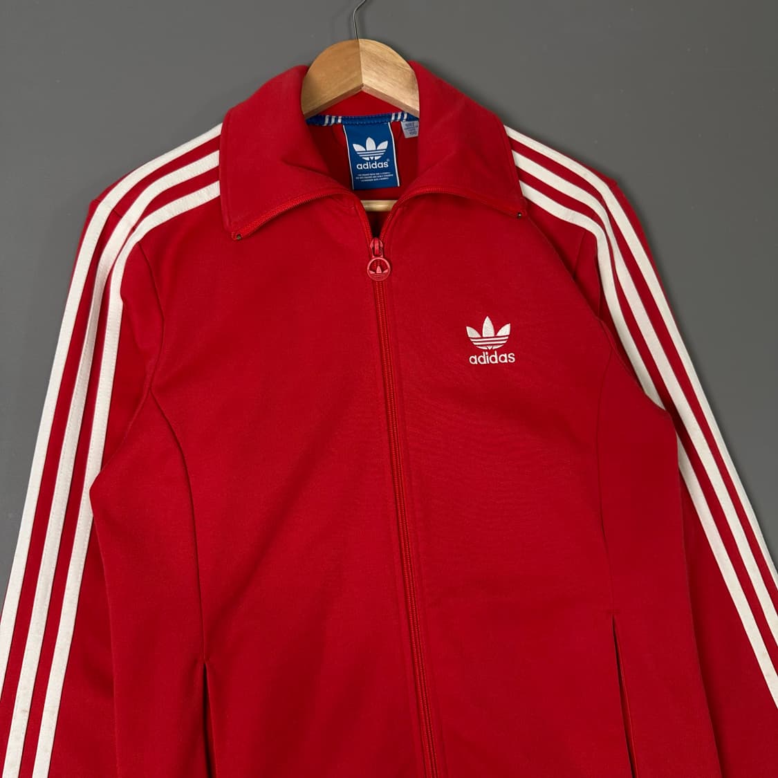 아디다스 유로파 트랙탑 져지 레드 100 [111705] 상품이미지4