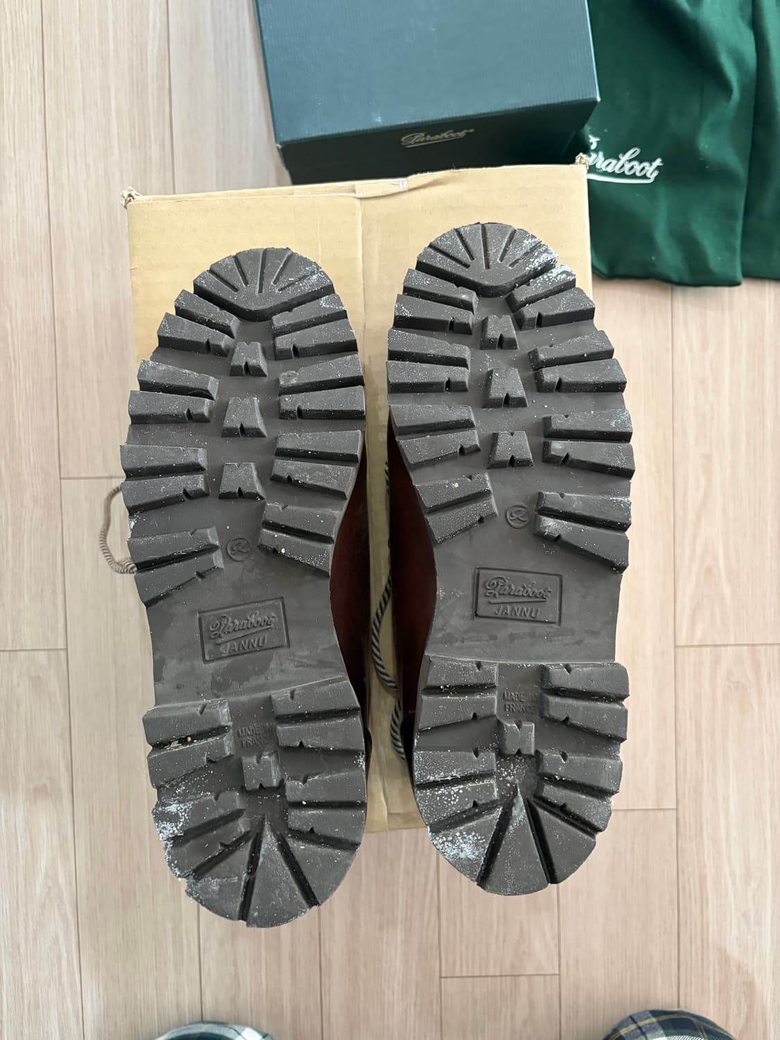 파라부트 클루사즈 270(UK8) Maron-Lis Ecorce 판매 상품이미지6