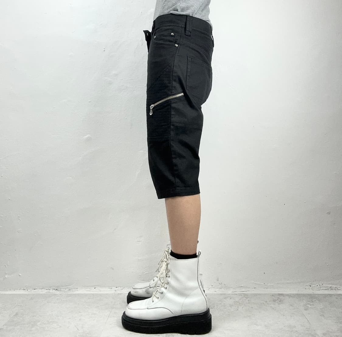 5351 POUR LES HOMMES Zip Detail Shorts 상품이미지2