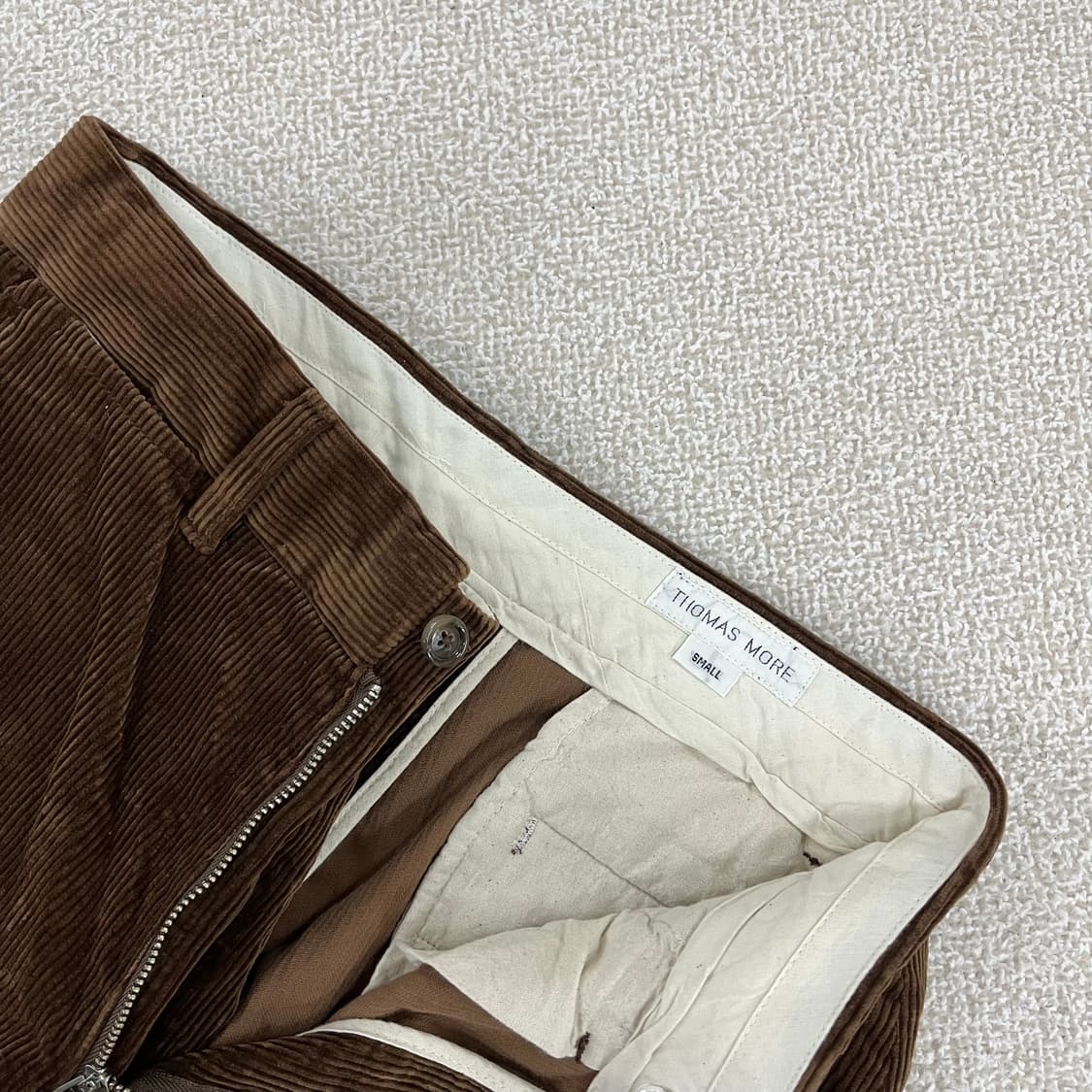 S 토마스모어 코듀로이 골덴 바지 0203M2 상품이미지2