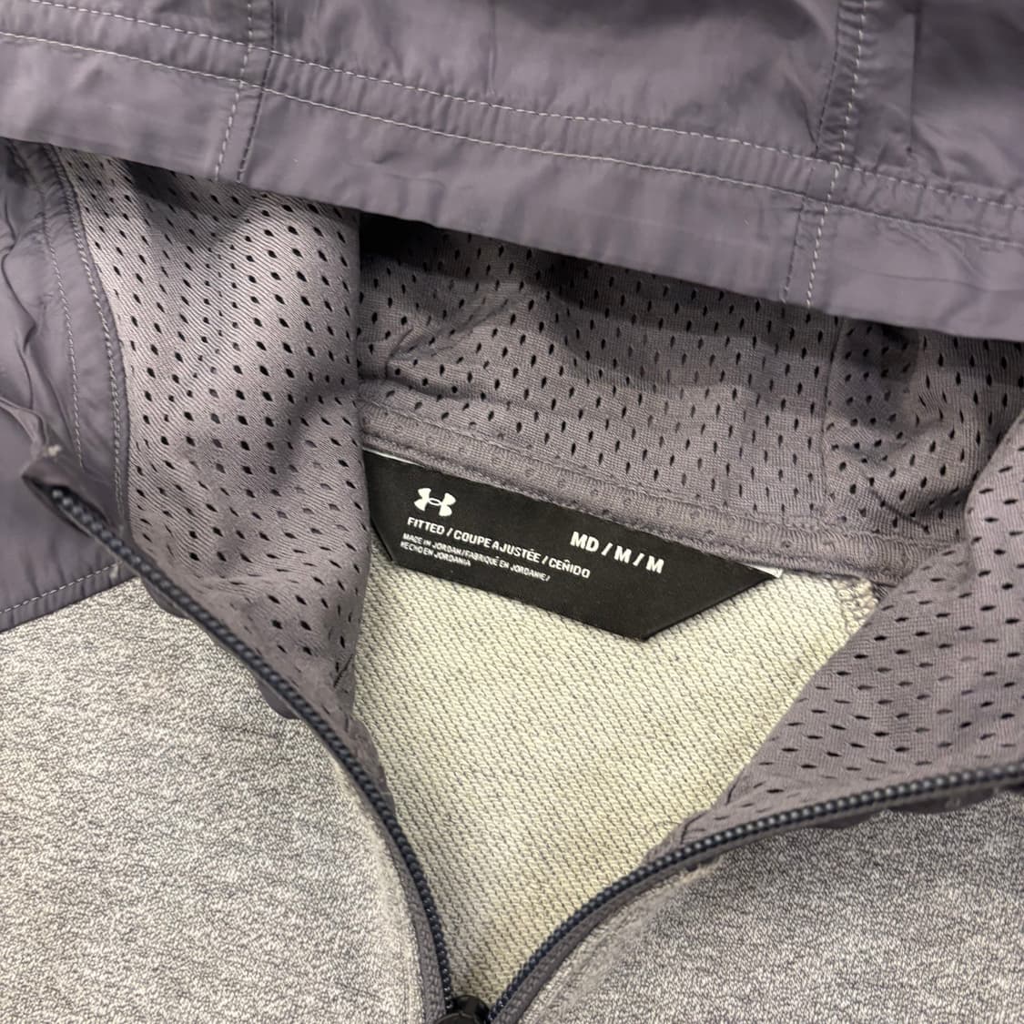 언더아머 반집업 후드 조끼 상품이미지3