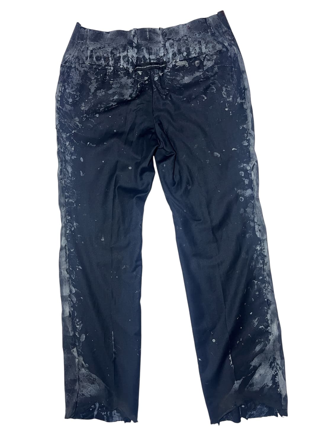 [OS] 빈티지 아카이브 디스트레쓰 페인팅 디제스터 컷 아웃 트라우저 상품이미지2