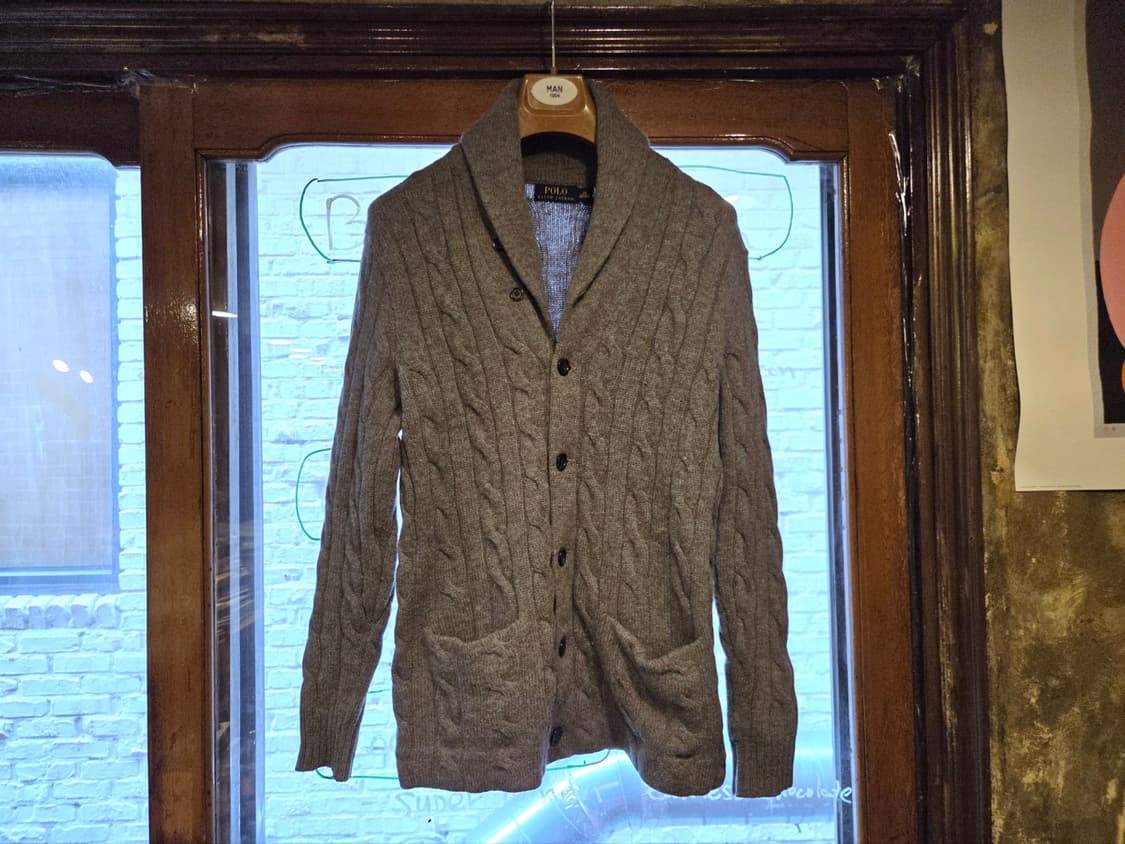 폴로랄프로렌 케이블 숄칼라디건 상품이미지10