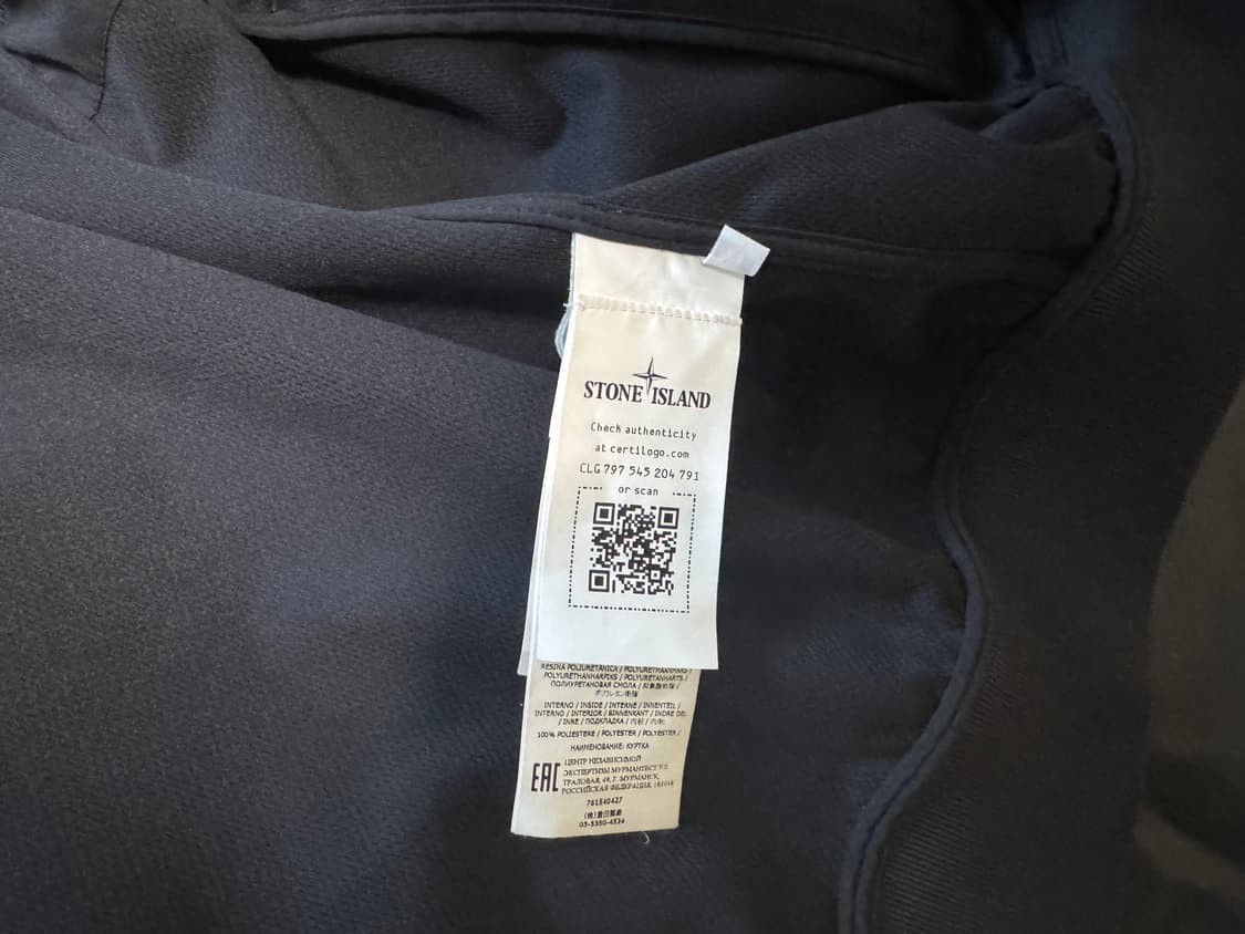 스톤아일랜드 소프트쉘 자켓 xl 상품이미지5