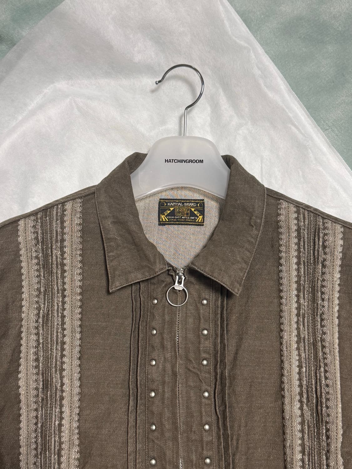 [5사이즈] 캐피탈 야가수리 브라운 데님 자켓 상품이미지2