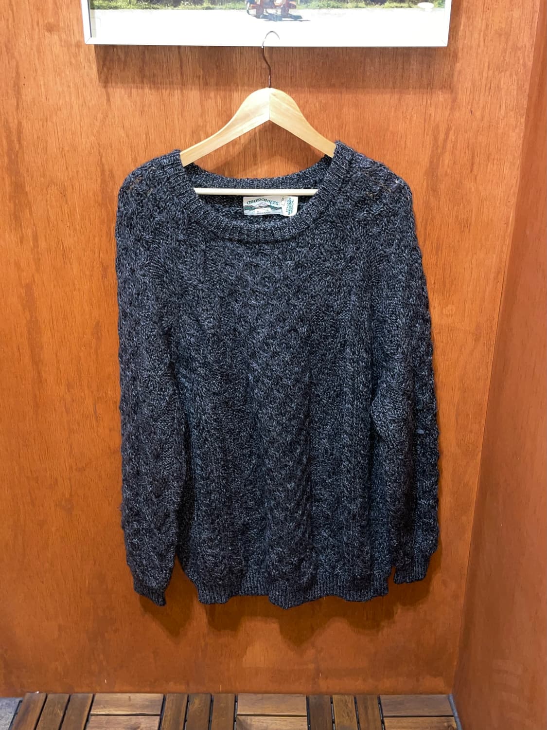 (XL) 아메리칸 빈티지 메리노울 니트 상품이미지5