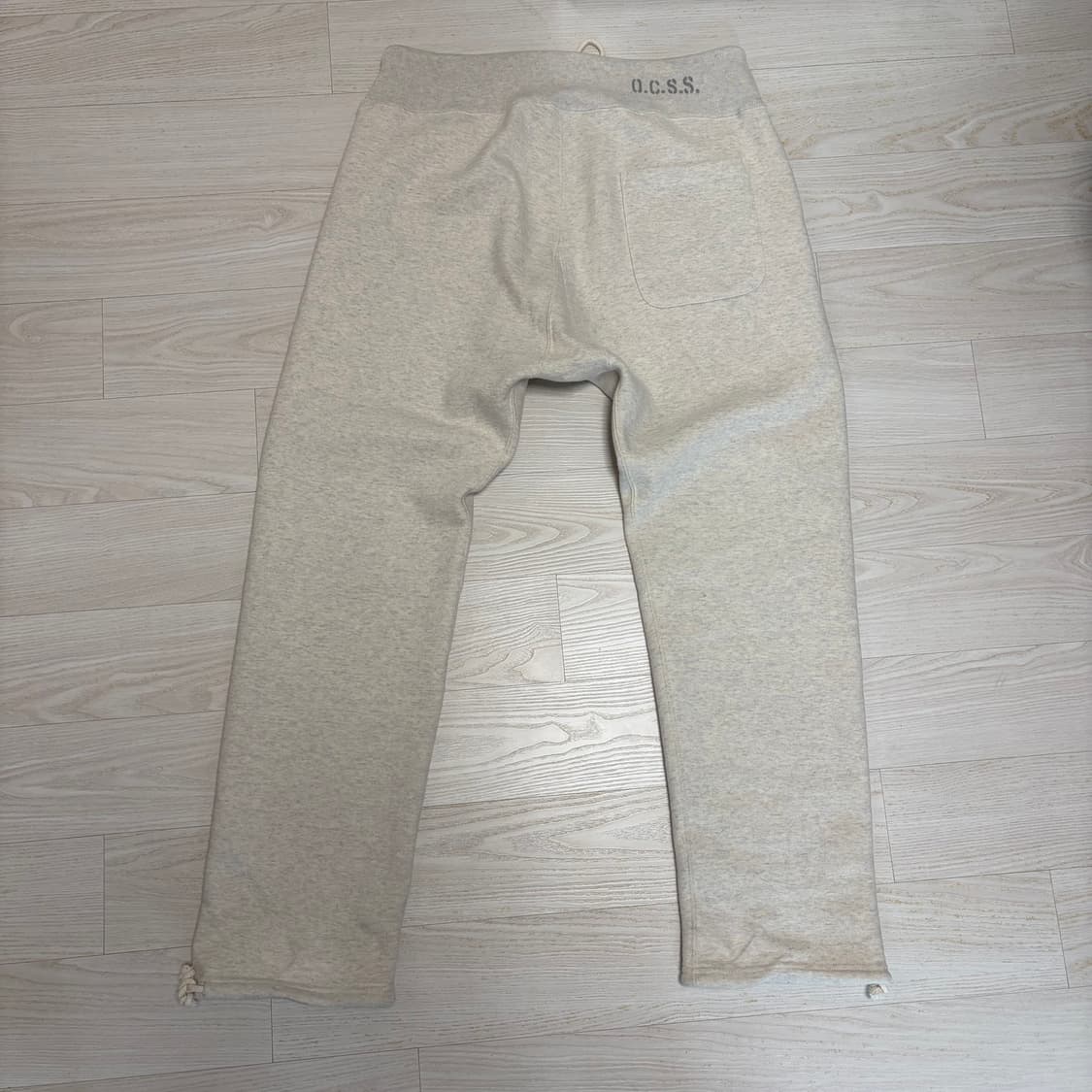 글래드핸드 올드크로우 더블니 스웻팬츠 상품이미지2