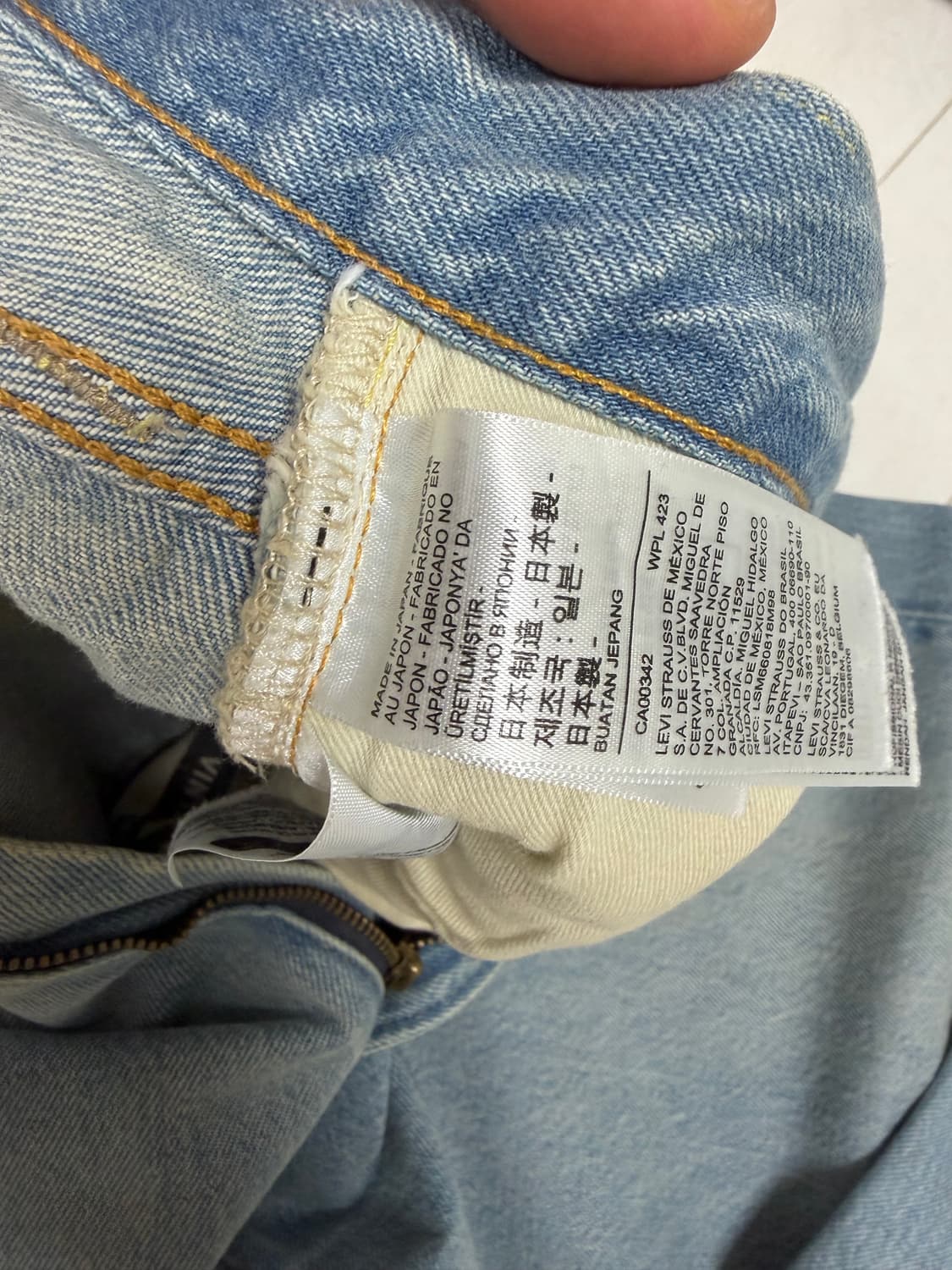 리바이스 빈티지 W34 L32  사진찍고 절대안입습니다  아시는분만 아실 상품이미지6