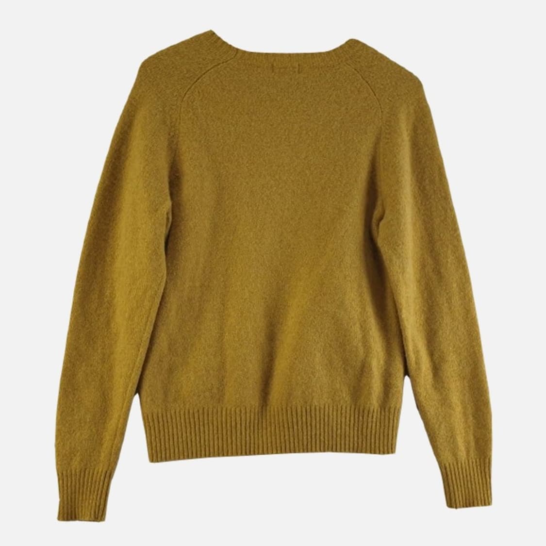 유니클로 여성M 머스타드 라운드 니트 M5920 상품이미지2