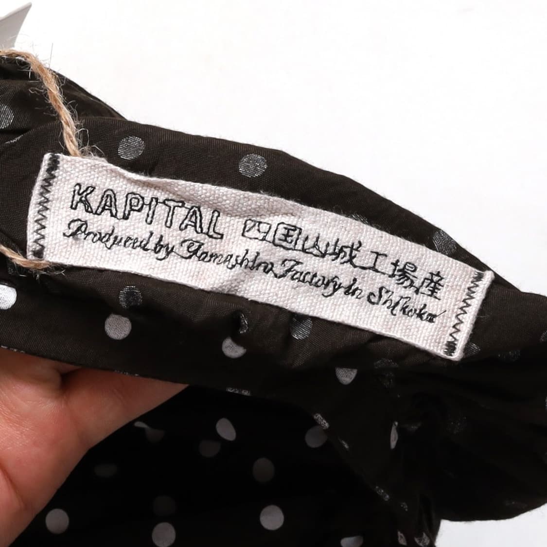 캐피탈 Kapital Polka Dot Sleeveless 

 상품이미지4